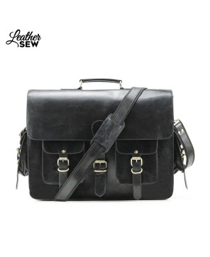 Premium Leather Laptop Bag