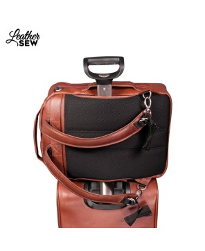 Luxury East Side Leather Backpack