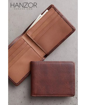 Vintage Men’s Leather Wallet - Distinguished Style & Durability