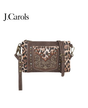 Embroidered Collection Clutch/Crossbody Bag