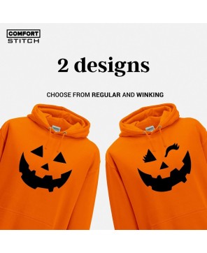 Pumpkin Face Halloween Hoodie