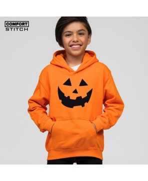 Pumpkin Face Halloween Hoodie