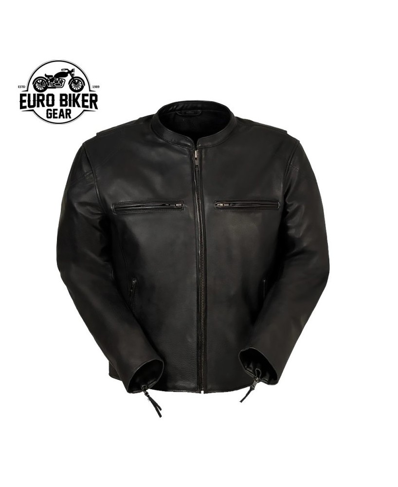 Indy Motorcycle Leather Jacket