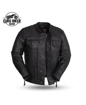 Men's Biker Leather Jacket