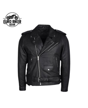 Embossed Leather Jacket