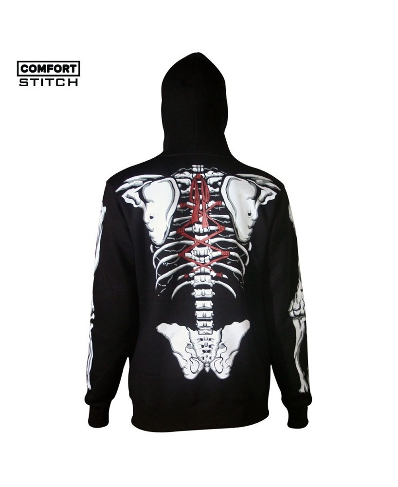 Skeleton Skull Hoodie