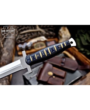 Handmade AUS-10 Dagger Knife