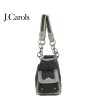 Aztec Design Studs and Rivets Handbag with Concealed Gun Pocket