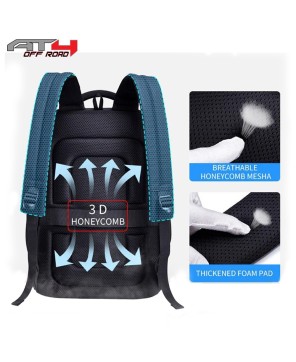 Waterproof Leather Backpack