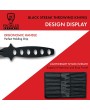 Black Streak Throwing Knife Set (12 Pieces)