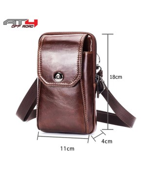 AT4 Men's Waist Pack Phone Pouch Bag