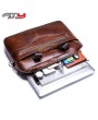 AT4 Laptop Briefcase Leather Bag for Men