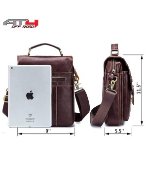 AT4 Premium Leather Classic Men's Handbag