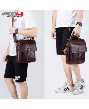 AT4 Premium Leather Classic Men's Handbag