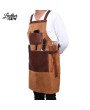 Tawny Brown Suede Apron