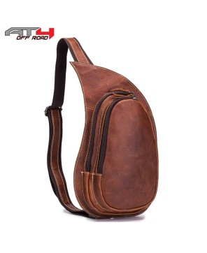 Small Retro Leather Sling Bag