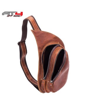 Small Retro Leather Sling Bag