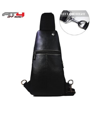 AT4 Men's Leather Crossbody Sling Bag