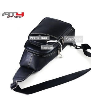 AT4 Men's Leather Crossbody Sling Bag