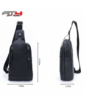 Men's Genuine Leather Sling Bag