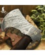 Damascus Steel Axe: Handcrafted Weapon