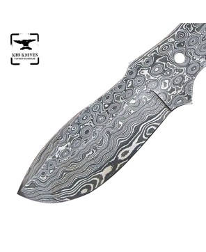 Damascus Large Blank Blade