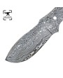 Damascus Large Blank Blade