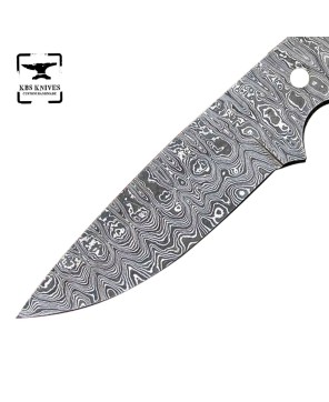 Damascus Large Blank Blade