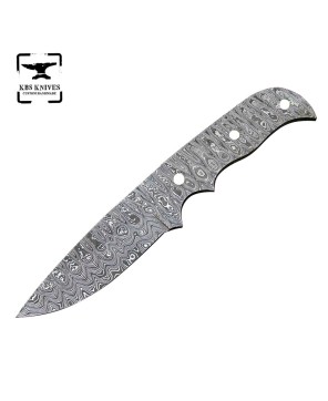 Damascus Large Blank Blade