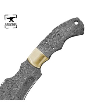 Tracker Knife Damascus Blank