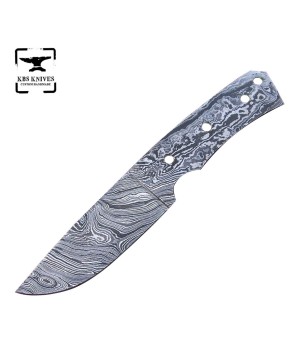 Damascus Large Blank Blade