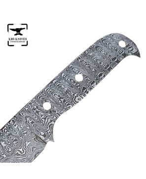 Damascus Large Blank Blade