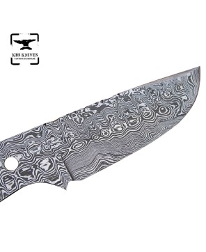 Damascus Large Blank Blade