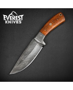 Everest Knives Damascus Hunting Knife