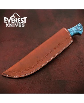 Damascus Steel Hunting Knife