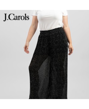 Women's Wide Leg Plisse Trousers