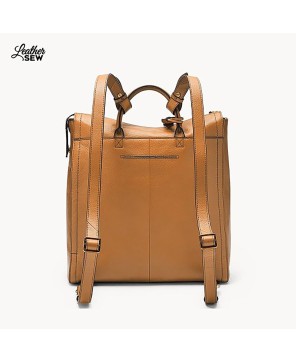 Large Eco Leather Backpack