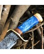 Handmade Damascus Steel Bowie Knife