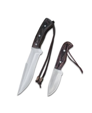 Wilderness Survival Series 3 pcs Knife Set