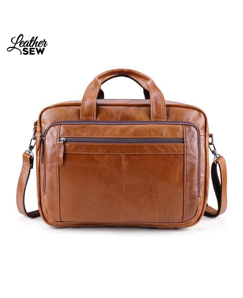 Premium Leather Briefcase