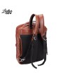 Versatile Leather Laptop Backpack