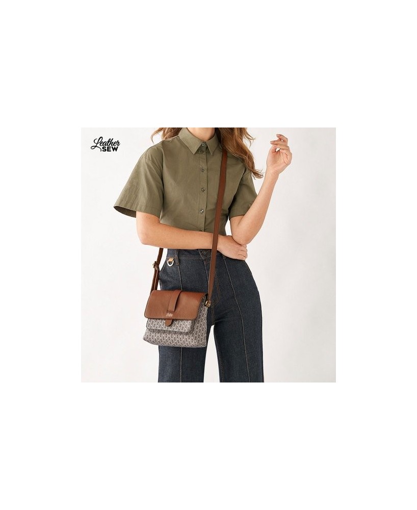 Leather Large Crossbody Bag