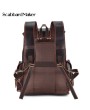 Wax Genuine Leather Backpack