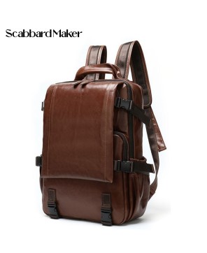 Premium Leather Backpack