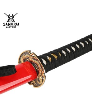 Customize Katana Wooden Swords Collection Decoration Bamboo Black Ninja Sword TV Peripheral Cosplay Sword