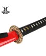 Customize Katana Wooden Swords Collection Decoration Bamboo Black Ninja Sword TV Peripheral Cosplay Sword