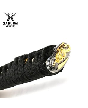 Customize Katana Wooden Swords Collection Decoration Bamboo Black Ninja Sword TV Peripheral Cosplay Sword