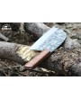 Serbian Steel Cleaver Chef Knife - High-Quality Carbon Steel Blade