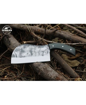 High-Quality Carbon Steel Chef Knife with Micarta Handle