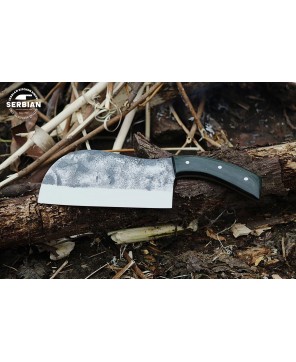 High-Quality Carbon Steel Chef Knife with Micarta Handle